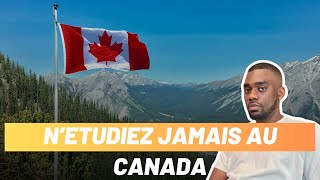 Quelques désavantage détudier au Canada [upl. by Jonah]