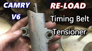 ReLoading Camry V6 Timing Belt Tensioner w 50000 miles 1MZFE Lexus Avalon Solara [upl. by Aw]