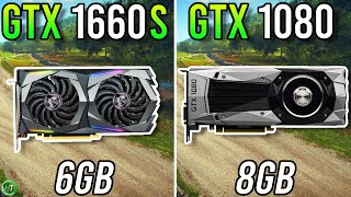 GTX 1660 Super vs GTX 1080  Tested in 2023 [upl. by Hsizan]