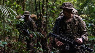 US Brazilian Soldiers conduct River and Jungle Assault Nov 2023 [upl. by Joella416]