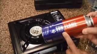 How to use a portable butane stove [upl. by Sessylu337]