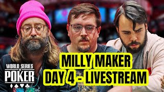 World Series of Poker 2023  Millionaire Maker Day 4  Final 11 Players [upl. by Sumerlin]