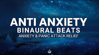 Anti Anxiety Binaural Beats Anxiety Relief amp Panic Attack Subliminal [upl. by Ahtis]