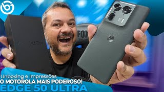 Novo EDGE 50 ULTRA  Unboxing e Impressões [upl. by Ilaw]