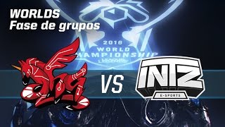 AHQ VS INTZ  worldsLVP4  World Championship 2016  Fase de grupos 4 [upl. by Nirda]