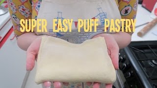 How to make super easy puff pastry [upl. by Iat507]