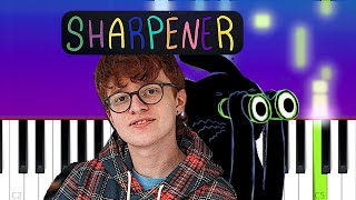 Cavetown  Sharpeners Calling Me Again ft Kina Piano tutorial [upl. by Eiramanig740]