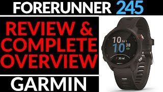 Garmin Forerunner 245 Music Review and Full Walkthrough  Complete Overview [upl. by Maurizio923]