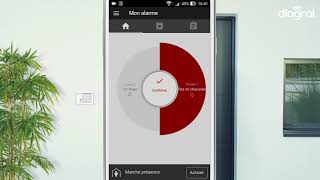 Tuto  Piloter son alarme Diagral avec l’application e ONE [upl. by Vrablik]