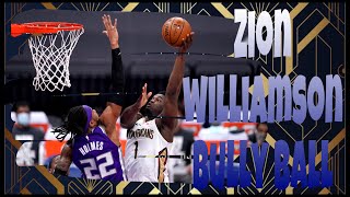 Zion Williamson • NBA • BULLY Ball • TOO STRONG •2021• HD [upl. by Osnola]