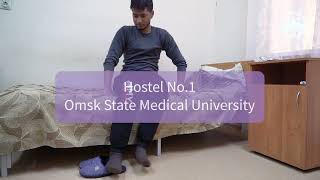 Hostel of Omsk State Medical University  MBBS in Russia [upl. by Bubalo]