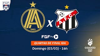 Ao vivo  AA Aparecidense X Anápolis FC  Campeonato Goianão 2024 [upl. by Anika]