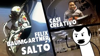 Felix Baumgartner saltó  Casi Creativo [upl. by Shanan]