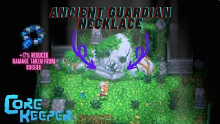 Get the Ancient Guardian Necklace  Core Keeper Guide [upl. by Sal]