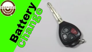 Key Fob Battery Replacement Toyota [upl. by Eeraj17]