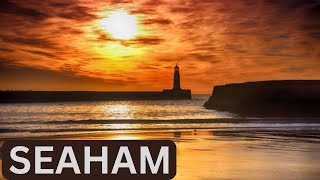 Seaham  County Durham by Drone [upl. by Yelhak]