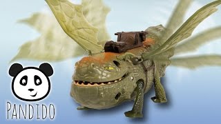 ⭕ How To Train Your Dragon  Grump Action Dragon Figure Unboxing Review  Pandido [upl. by Nahn]