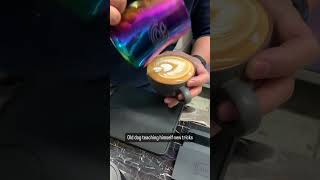 I Trained My Barista To Make Tulip Latte Art [upl. by Fleurette]