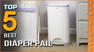 Top 5 Best Diaper Pails Review in 2023  Our recommended [upl. by Kcirdahs]