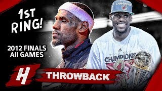 LeBron James 2nd Championship Full Series Highlights vs Spurs 2013 NBA Finals  Finals MVP HD [upl. by Cesaria]