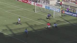 Netherlands  Argentina Bergkamp Goal 1998 HD [upl. by Fita]