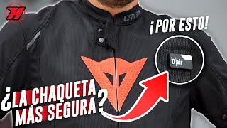 REVIEW chaqueta Dainese Smart Jacket LS SPORT 💨 con AIRBAG INCORPORADO 🤯 [upl. by Maker]