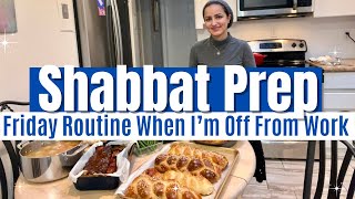 SHABBAT PREP Friday Routine When I’m Off From Work [upl. by Dorella]