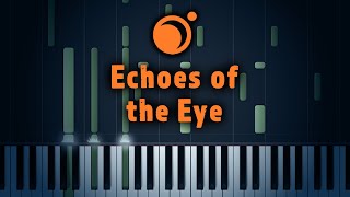 Echoes of the Eye  Outer Wilds Echoes of the Eye  Piano Visualization [upl. by Brozak340]