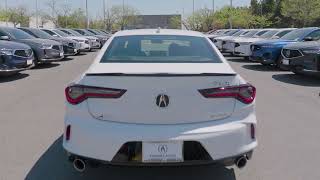 Pohanka Acura 2024 TLX SH AWD A SPEC Platinum White Pearl Walkaround Chantilly Falls Church VA [upl. by Yrehc]