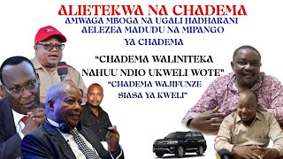 ALIETEKWA NA CHADEMA AFUNGUKA KILAKITU  quotMATUKIO MENGI WANAYAPANGA WENYEWE KISHA WANAITUPIA SERIKAL [upl. by Aizek]