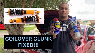 HOW TO FIX COILOVER CLUNK… [upl. by Agnot]