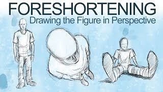 How to Draw The Figure in Perspective  Foreshortening [upl. by Evanthe]