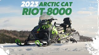 Essais de la Arctic Cat Riot 8000 [upl. by Goldenberg713]