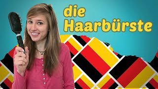 Learn 5 new GERMAN Words per DAY  IN THE BATHROOM [upl. by Pompei16]