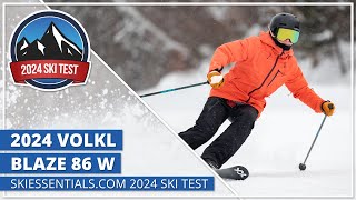 2024 Volkl Blaze 86 W  SkiEssentialscom Ski Test [upl. by Gary]