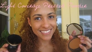 How to Use Pressed Powder Foundation Light Coverage [upl. by Lavery111]