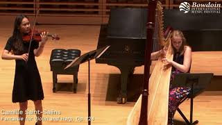 SaintSaëns Fantasie for Violin and Harp [upl. by Erdrich]