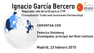 Ignacio García Bercero TTIP ¿dónde estamos [upl. by Sue]