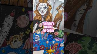 BIGGEST Art Collab 👀 Create This Book 3  Moriah Elizabeth [upl. by Nelra379]