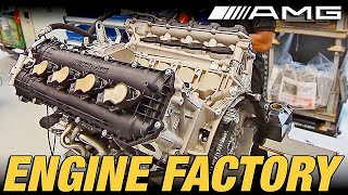 Mercedes AMG V8 Engine Manufacturing [upl. by Behlau]