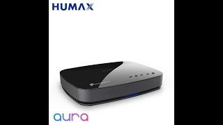 Humax FVPAURA4KGTR1TB 1TB 1000GB 4K Freeview Play Android TV Recorder UNBOXING [upl. by Airetnuhs552]