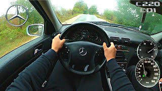 2006 Redesigned Mercedes Benz CClass 150HP  POV Drive [upl. by Shishko]