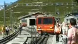 Switzerland train movie part 5 1 Jungfrau Bahn [upl. by Enawd868]