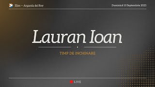 Lauran Ioan  Seara  Live 10 Septembrie 2023 [upl. by Dinerman903]