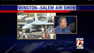 Preview Of The WinstonSalem Air Show [upl. by Baer]