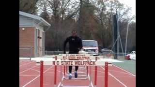 Hurdle Training  Quick Step Drilling [upl. by Aleet856]