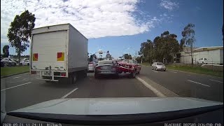 Australian Car Crash  Dash Cam Compilation 25 [upl. by Neumark]