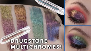 Multichrome Monday  Physicians Formula Diamond Meltallic Liquid Multichrome Eyeshadow [upl. by Andel820]