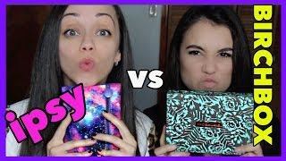 BIRCHBOX vs IPSY Noviembre 2015 [upl. by Annez]