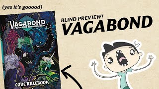 Vagabond TTRPG preview SO good 🙌 [upl. by Worsham558]